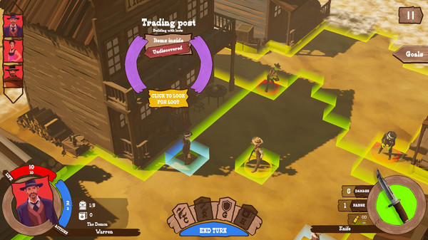 Gunslingers & Zombies gameplay screenshot