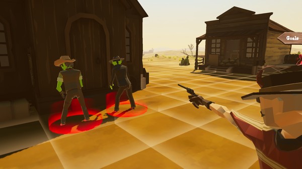 Gunslingers & Zombies gameplay screenshot