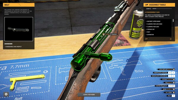 Gunsmith Simulator gameplay screenshot
