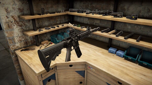 Gunsmith Simulator gameplay screenshot