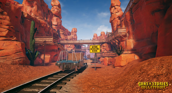 Guns'n'Stories: Bulletproof VR gameplay screenshot