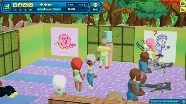 Gym Empire - Gym Tycoon Sim Management gameplay screenshot