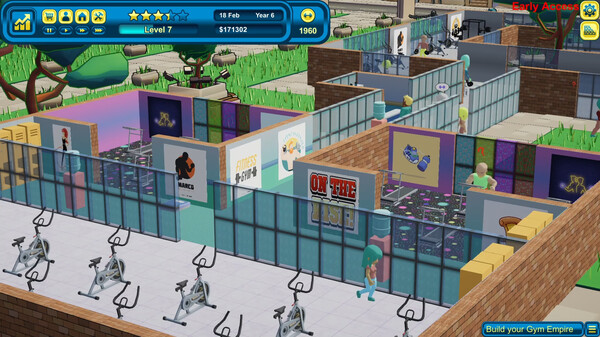 Gym Empire - Gym Tycoon Sim Management gameplay screenshot