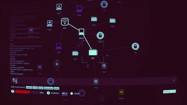 Hacky gameplay screenshot