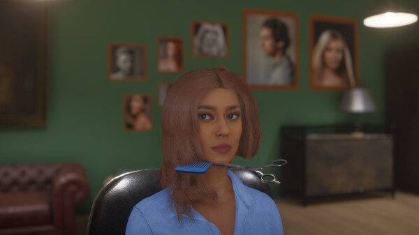 Hairdresser Simulator gameplay screenshot