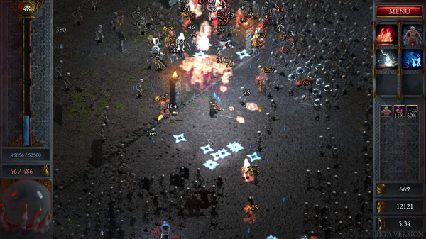 Halls of Torment gameplay screenshot