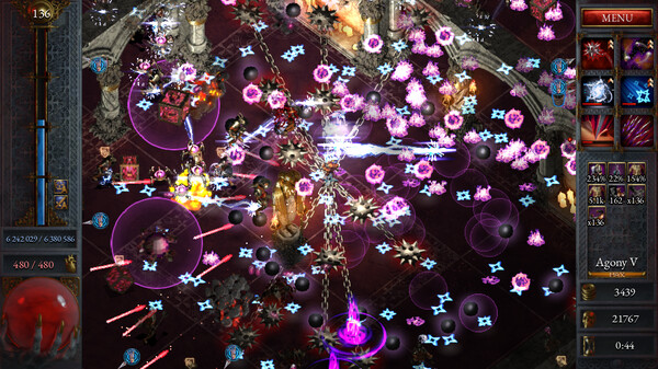 Halls of Torment gameplay screenshot