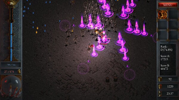 Halls of Torment: Prelude gameplay screenshot
