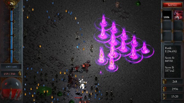 Halls of Torment: Prelude gameplay screenshot