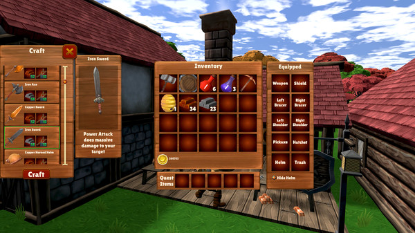 HammerHelm gameplay screenshot