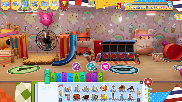 Hamster Playground gameplay screenshot