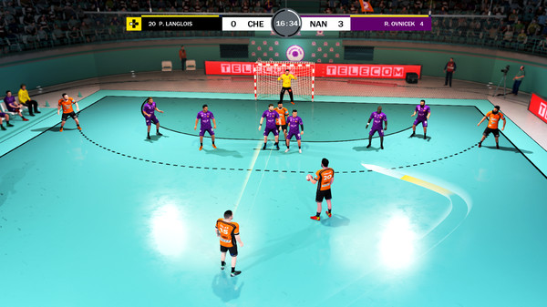 Handball 21 gameplay screenshot