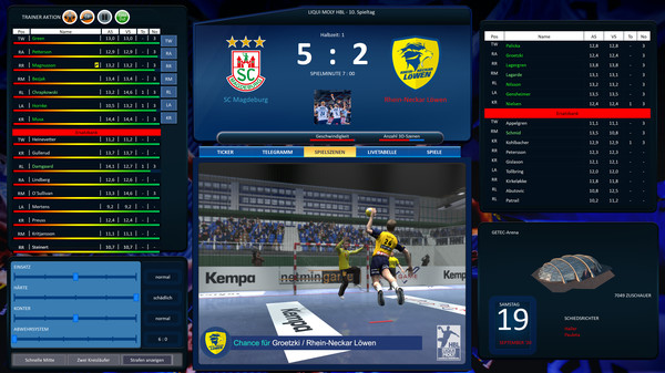 Handball Manager 2021 gameplay screenshot