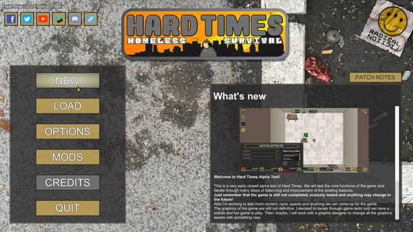Hard Times gameplay screenshot