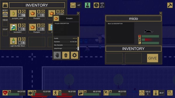 Hard Times gameplay screenshot
