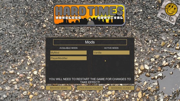Hard Times gameplay screenshot