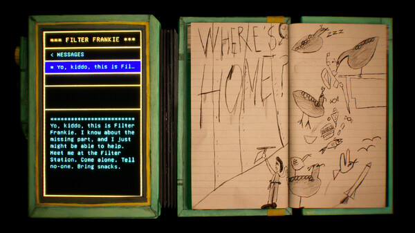 Harold Halibut gameplay screenshot