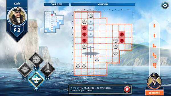 Hasbro's BATTLESHIP gameplay screenshot