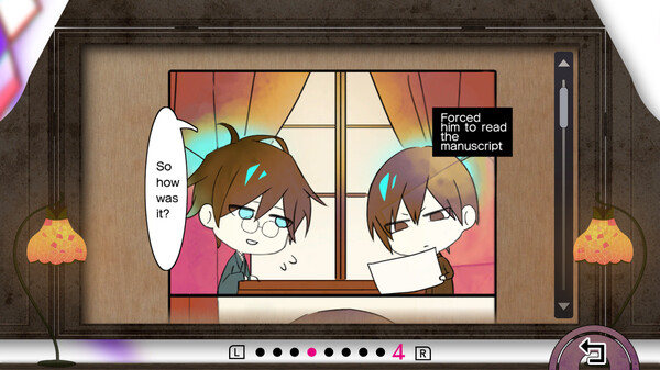 Hashihime of the Old Book Town append　fullscreen gameplay screenshot