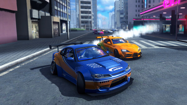 Hashiriya Drifter-Online Drift Racing Multiplayer (DRIFT/DRAG/RACING) gameplay screenshot