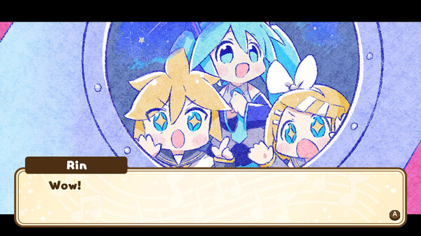 Hatsune Miku - The Planet Of Wonder And Fragments Of Wishes gameplay screenshot