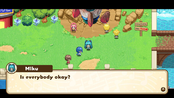 Hatsune Miku - The Planet Of Wonder And Fragments Of Wishes gameplay screenshot