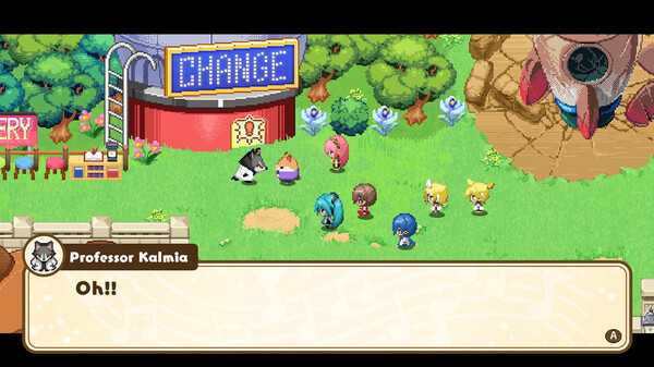 Hatsune Miku - The Planet Of Wonder And Fragments Of Wishes gameplay screenshot
