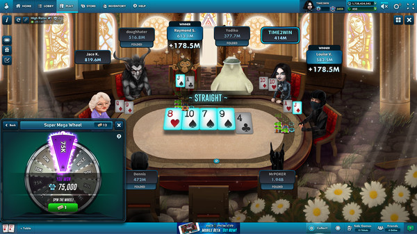 HD Poker: Texas Hold'em gameplay screenshot