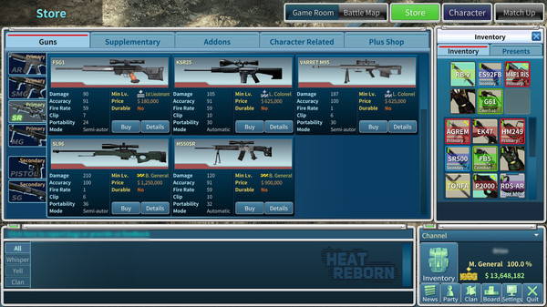 HEAT REBORN gameplay screenshot