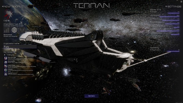 Heathen Engineering's Terran gameplay screenshot