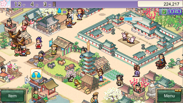 Heian City Story gameplay screenshot