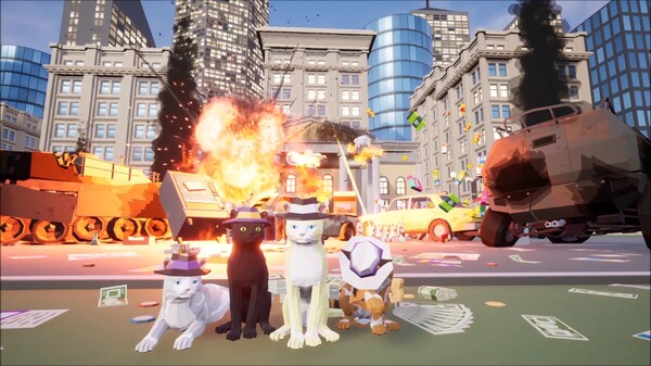 Heist Kitty: Multiplayer Cat Simulator Game gameplay screenshot