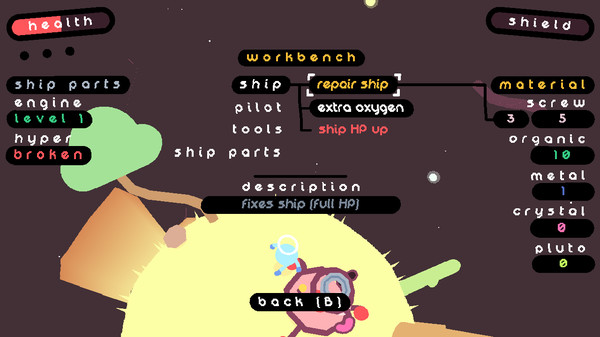 helionaut gameplay screenshot