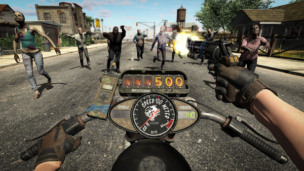 Hell Road VR gameplay screenshot