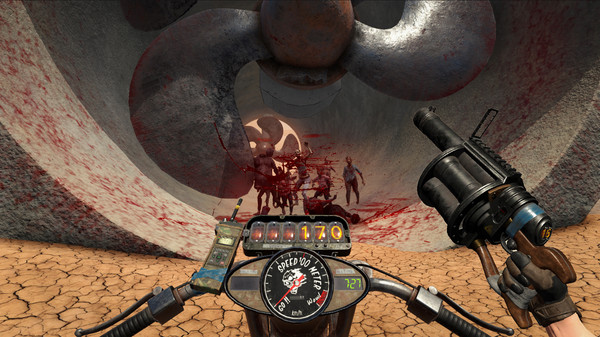 Hell Road VR gameplay screenshot