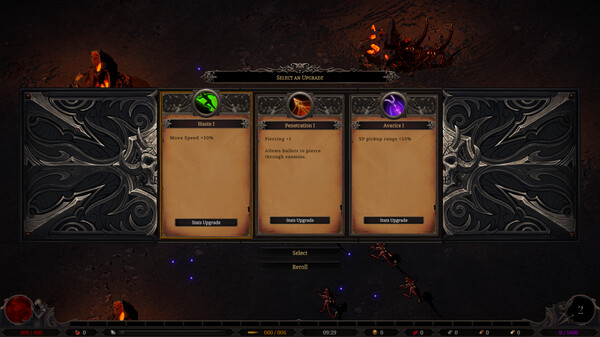 Hell Survivors gameplay screenshot