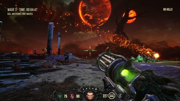 Hellbound: Survival Mode gameplay screenshot