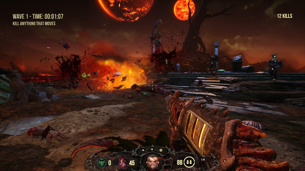 Hellbound: Survival Mode gameplay screenshot