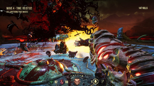 Hellbound: Survival Mode gameplay screenshot
