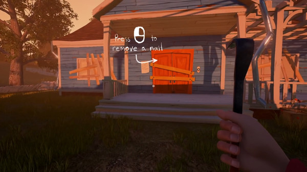 Hello Neighbor Alpha 2 gameplay screenshot