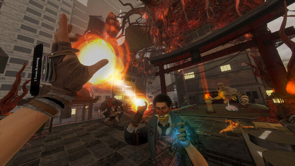 Hellsweeper VR gameplay screenshot