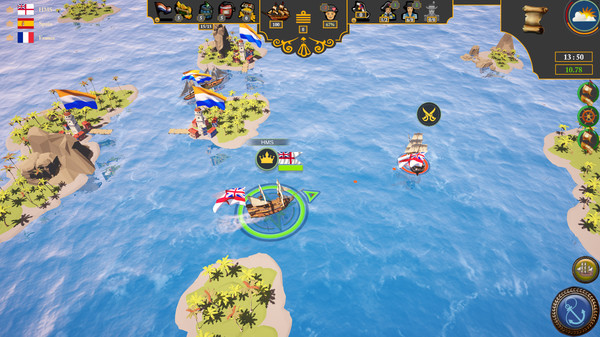 Her Majesty's Ship gameplay screenshot