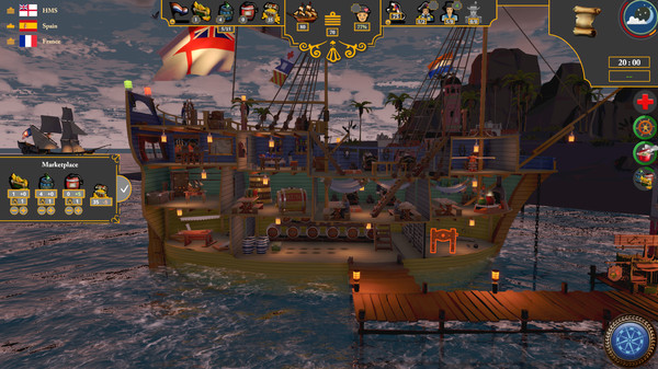 Her Majesty's Ship gameplay screenshot