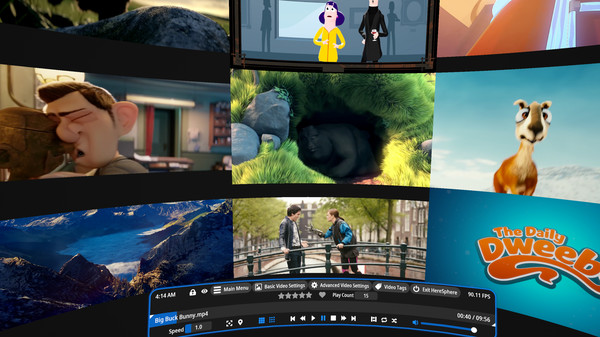 HereSphere VR Video Player gameplay screenshot