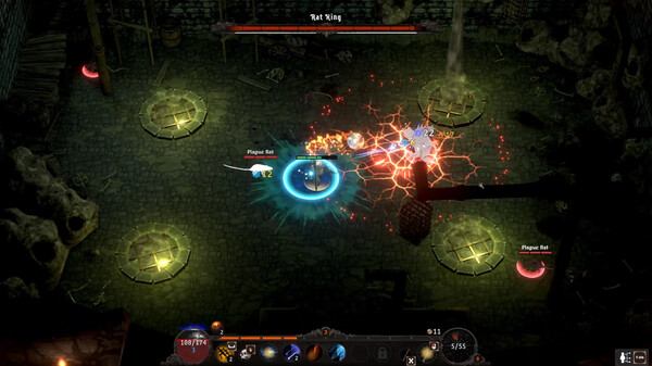 Heretical gameplay screenshot