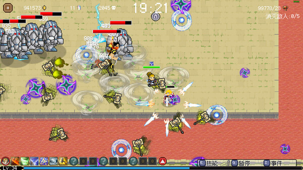 Hero of Fate gameplay screenshot