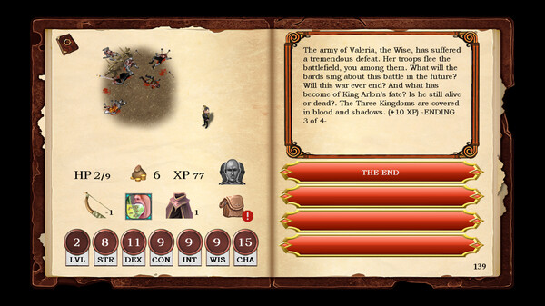 Heroes of Book & Paper gameplay screenshot