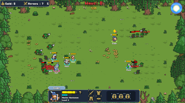 Hero's Warband gameplay screenshot