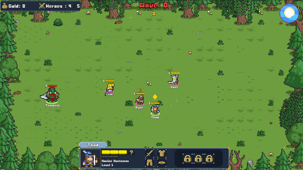 Hero's Warband gameplay screenshot