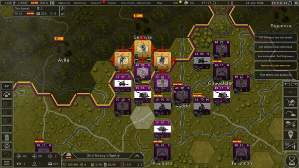 Hex of Steel gameplay screenshot